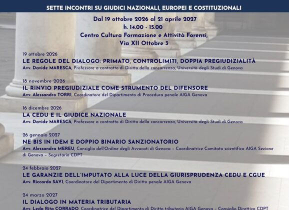 Dialogo tra Corti, sette incontri su giudici nazionali, europei e costituzionali